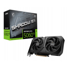 Видеокарта MSI PCIE16 RTX5060TI 8Gb RTX 5060 Ti 8G SHADOW 2X OC PLUS