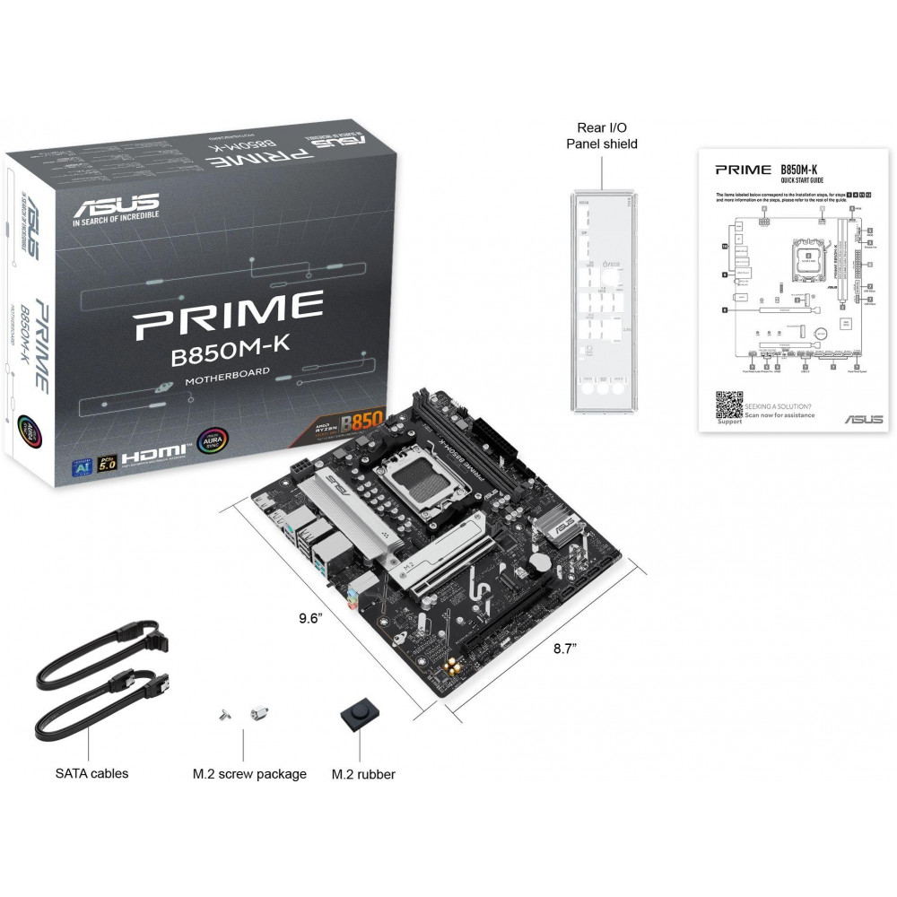 Материнская плата ASUS PRIME B850M-K