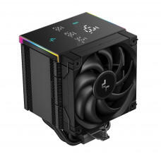 Устройство охлаждения(кулер) Deepcool AK500 Digital Pro ARGb Soc-AM5/AM4/1200/1700/1851 черный 4-pin 25dB Al+Cu LCD 240W 1346gr Ret (R-AK500-BKAPMN-G)