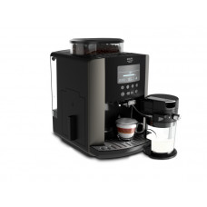 Кофемашина Krups Arabica Latte EA819E10 1450Вт черный/коричневый
