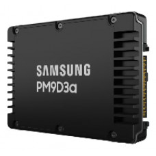 Накопитель SSD Samsung PM9D3a, 3840Gb, U.3(2.5" 15mm), NVMe, PCIe 5.0x4, 3D TLC, R/W 12000/6000MB/s, IOPs 2 000 000/250 000, TBW 7008, DWPD 1 (12 мес.)