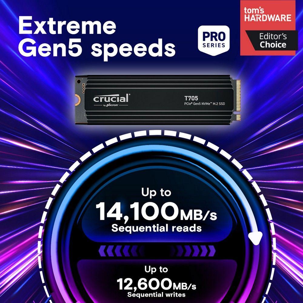 Твердотельный накопитель Crucial CT4000T705SSD5