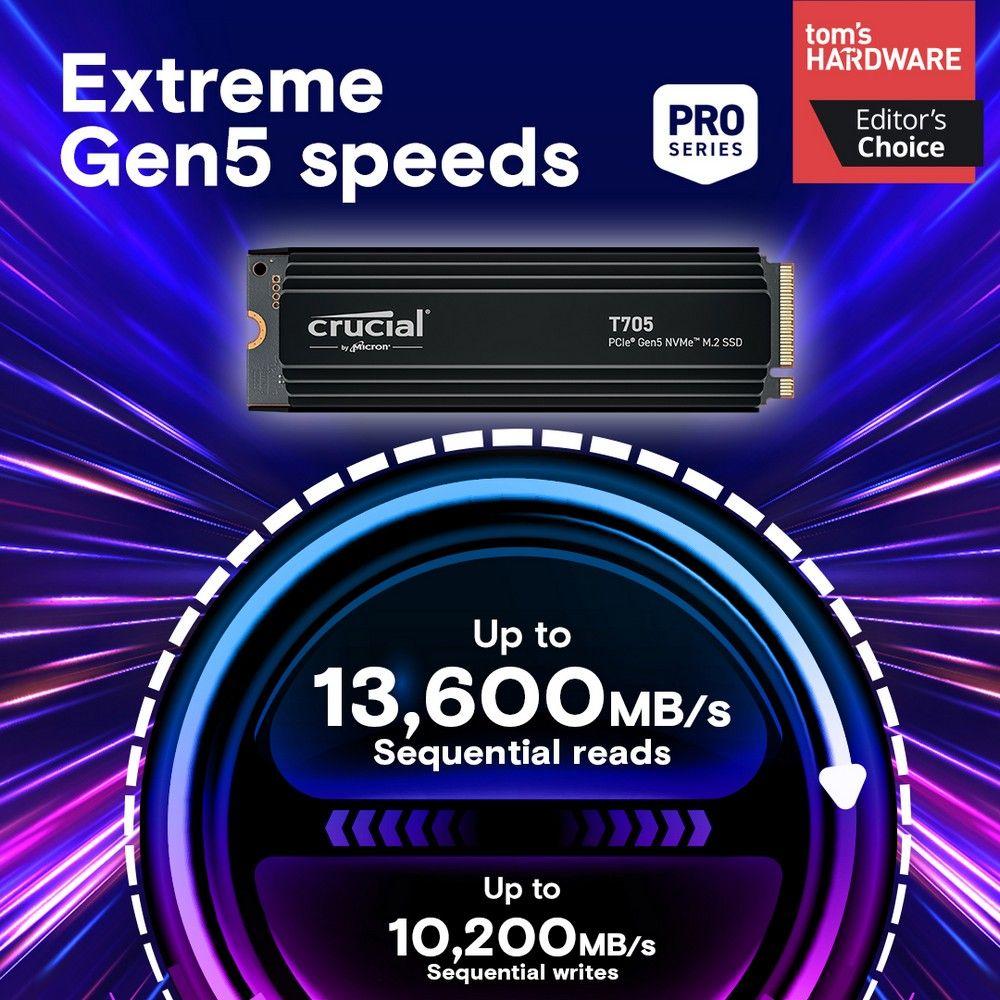Твердотельный накопитель Crucial CT1000T705SSD5