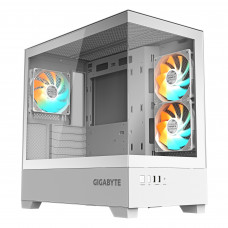 Корпус Gigabyte C201 Panoramic Ice mATX без БП (GB-C201PI)