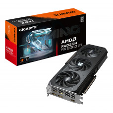 Видеокарта Gigabyte PCI-E 5.0 GV-R9060XTGAMING-16GD 1.0 AMD Radeon RX 9060XT 16Gb 128bit GDDR6 2620/20000 HDMIx1 DPx2 HDCP Ret
