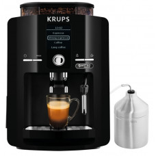 Кофемашина Krups Espresseria EA82F010 1450Вт черный/нержавеющая сталь