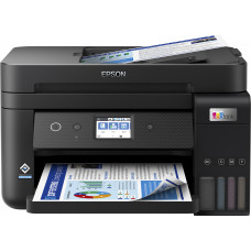 МФУ струйный Epson EcoTank L6290, A4, цветной, печ. 15.5 стр/мин. (ч/б) 8.5 стр/мин. (цвет), 1200 x 4800 dpi (печать) 1200x2400dpi (скан), Wi-Fi, Ethernet, USB