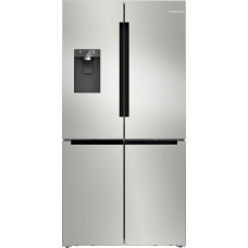 Холодильник Bosch KFI96APEA нержавеющая сталь трехкамерный 375/199л морозилка снизу, No Frost, Side by Side
