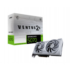 Видеокарта MSI GeForce RTX 5070 12G VENTUS 2X OC WHITE