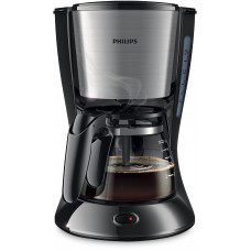 Кофеварка капельная Philips HD7435/20 серебристый/черный, молотый, 0.6 л, 700 Вт