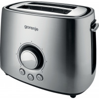 Тостер Gorenje T1000E серебристый/черный