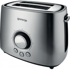 Тостер Gorenje T1000E серебристый/черный