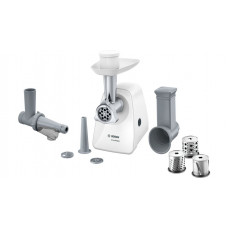 Мясорубка Bosch MFW2517W 1500 Вт, 1.7 кг/мин, белый