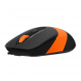 Клавиатура + мышь A4Tech Fstyler F1010 клавчерныйоранжевый мышьчерныйоранжевый USB Multimedia (F A4Tech F1010 ORANGE