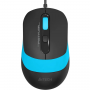 Клавиатура + мышь A4Tech Fstyler F1010 клавчерныйсиний мышьчерныйсиний USB Multimedia (F1010 BLU A4Tech F1010 BLUE