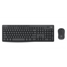 Комплект клавиатура + мышь Logitech MK370 клав:черный мышь:черный/черный USB беспроводная BT Multimedia (920-012082)