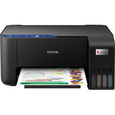Струйное МФУ Epson EcoTank L3252 /А4/цветная печать/до 5-10 стр. в мин./лоток подачи 100 л./черный (C11CJ67423) (L3252)