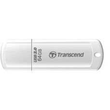 USB Flash drive Transcend Флеш Диск 64Gb JetFlash 370 TS64GJF370 USB2.0 белый
