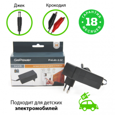 ЗУ для свинцово-кислотных аккумуляторов 6 и 12V GoPower ProLab+ 6-12 1.5A (172) GoPower ProLab+ 6-12 00-00015356