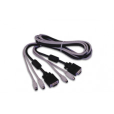 Переключатель D-Link DKVM-CB Кабель KVM длиной 1,8 м с разъемами PS2 Переключатель D-Link DKVM-CB Кабель KVM длиной 1,8 м с разъемами PS2