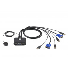 Переключатель ATEN CS22U-(A7) переключатель 2 PORT USB KVM SWITCH