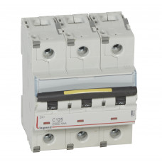 Выключатель автоматический DX3 3П C 125A 10kA/16kA Авт. выкл. DX3 3П C 125A 10kA/16kA