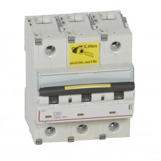 Выключатель автоматический DX3 3П C80A 10kA/16kA Авт.выкл.DX3 3П C80A 10kA/16kA