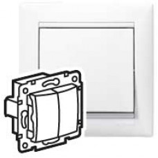 Выключатель Valena двойной выключатель/бел. Выключатель Valena двойной выключатель/бел.