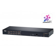 Переключатель электронный ATEN 16Port Cat 5 High Density KVM Over the NET