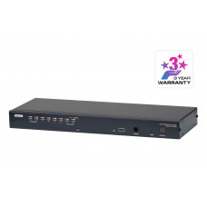 Переключатель электронный ATEN 8Port Cat 5 High Density KVM Over the NET