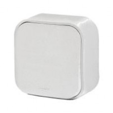 Выключатель Quteo 10A 1-клав., белый