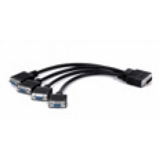 Кабель Matrox CAB-L60-4XAF Quad analog upgrade cable (Кабель для апгрейда 3-х портовой карты в 4-х портовую)