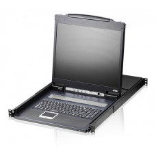 Квм консольATEN 19inch (8 Port) LCD Console Rack Panel