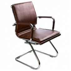 Кресло посетителя Бюрократ CH-993-LOW-V Brown
