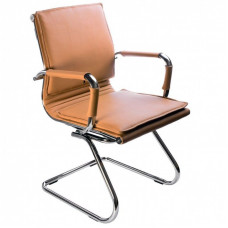 Кресло посетителя Бюрократ CH-993-LOW-V Light-Brown
