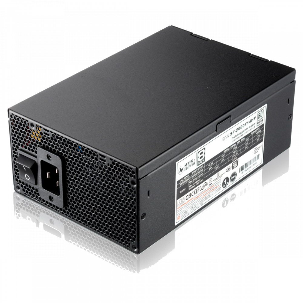 блок питания 2000 Ватт Super Flower Leadex Platinum 2000W