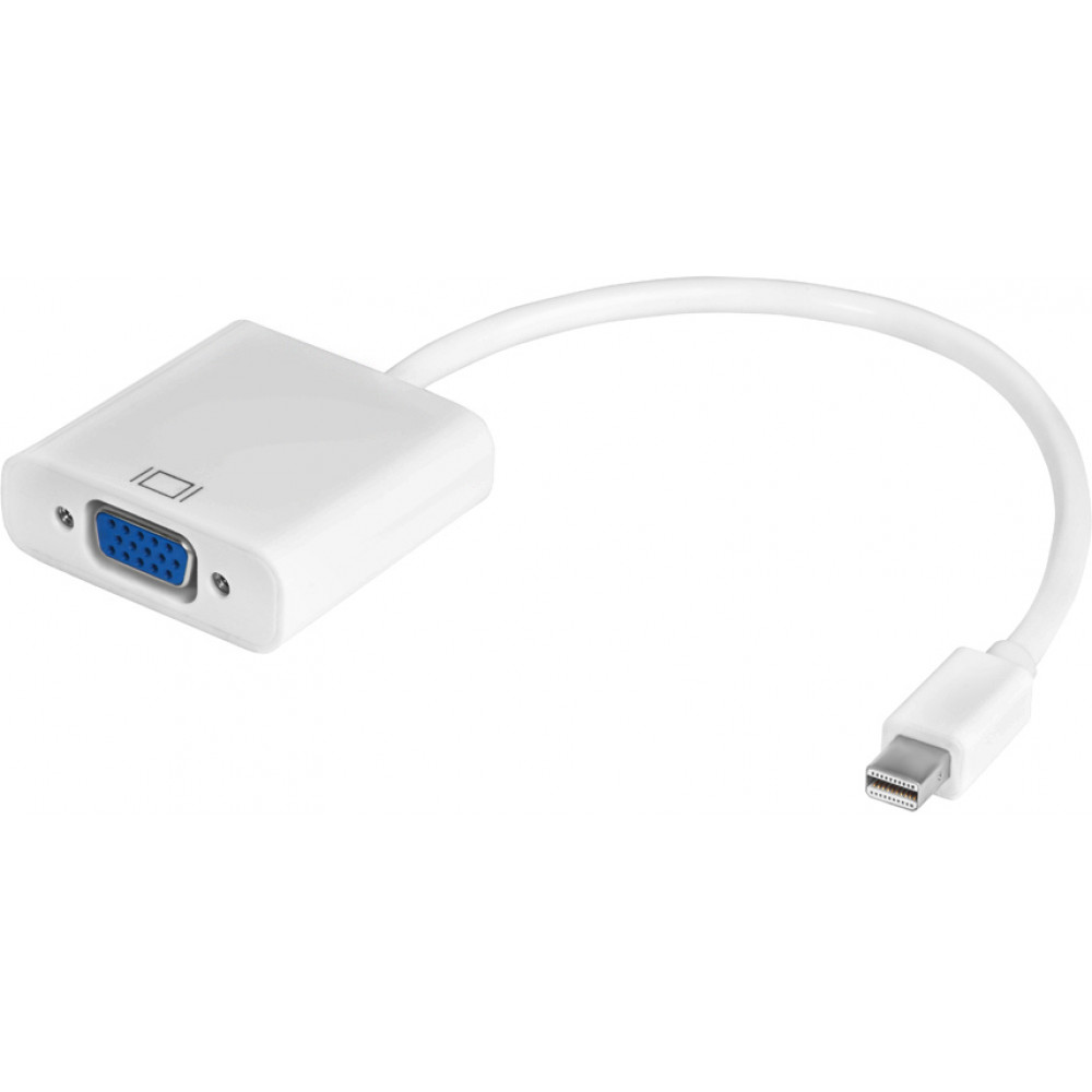 Greenconnect Адаптер-переходник Apple mini DisplayPort 20M > VGA 15F, GCR-MDP2VGA Greenconnect Apple mini DisplayPort 20M &ampgt VGA 15F