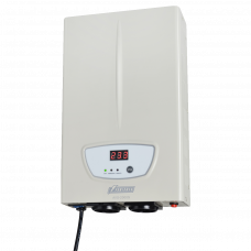 Стабилизатор POWERMAN AVS 2000S, ступенчатый регулятор, цифровые индикаторы уровней напряжения, 2000ВА, 140-260В, максимальный входной ток 15А, 2 евророзетки, IP-20, навесного исполнения, 310мм х 200мм х 68мм, 4,89 кг. POWERMAN AVS 2000S