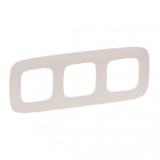 Рамка "Слоновая кость" Valena ALLURE. . 3-постовая универсальная Valena ALLURE. Рамка "Слоновая кость". 3-постовая универсальная