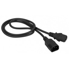 Шнур питания LANMASTER LAN-PP1314-1.0-BK