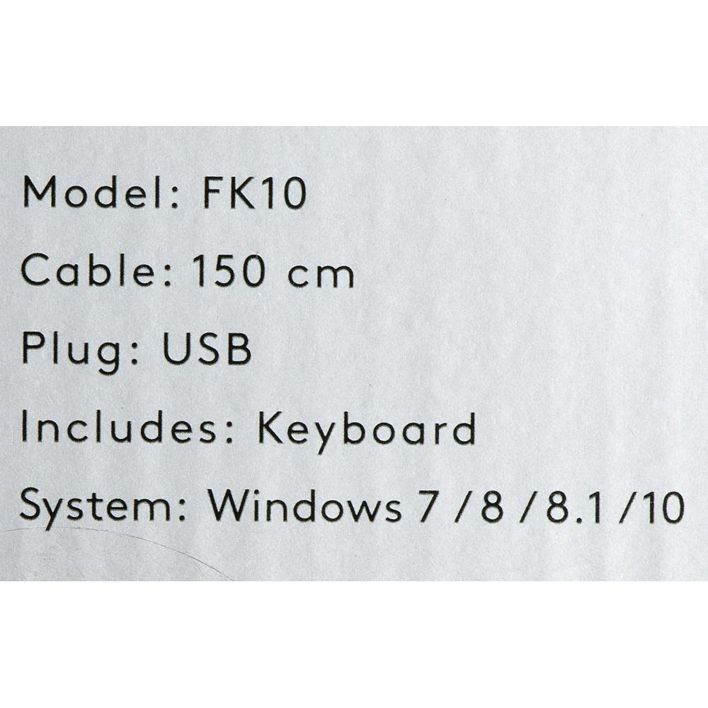 Клавиатура A4Tech FK10 ORANGE