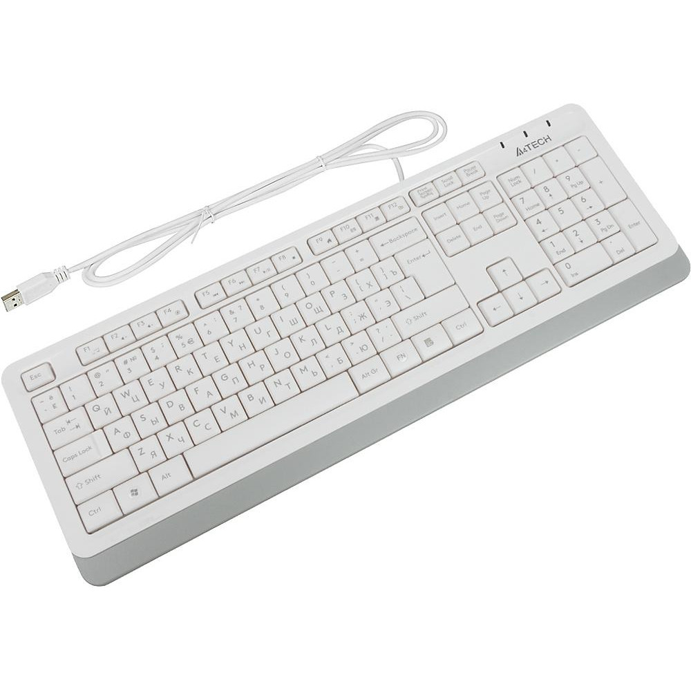 Клавиатура A4Tech FK10 WHITE