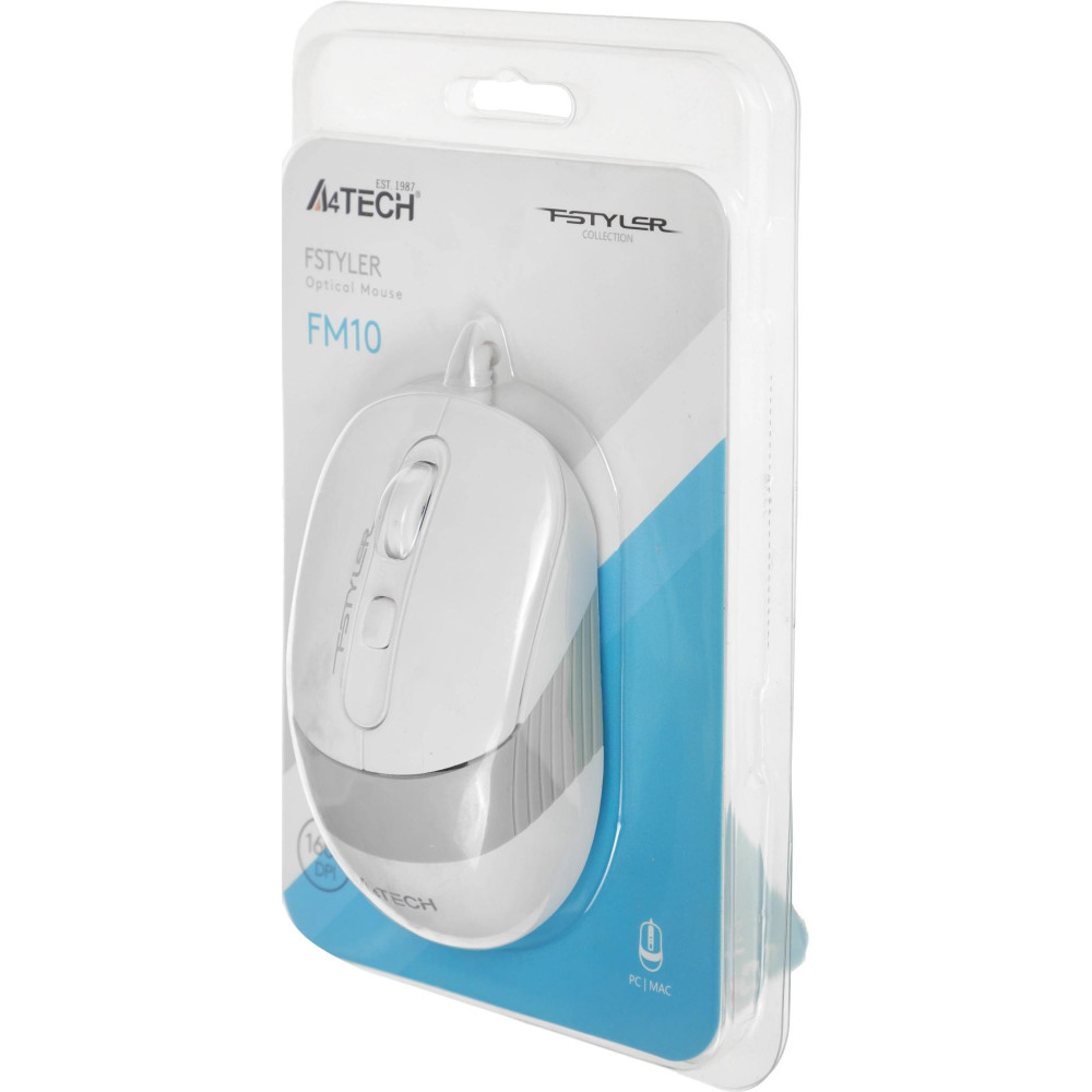 Мышь A4Tech FM10 WHITE