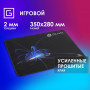 Коврик для мыши Oklick OK-FP0350 Средний черный 350x280x2мм Oklick OK-FP0350