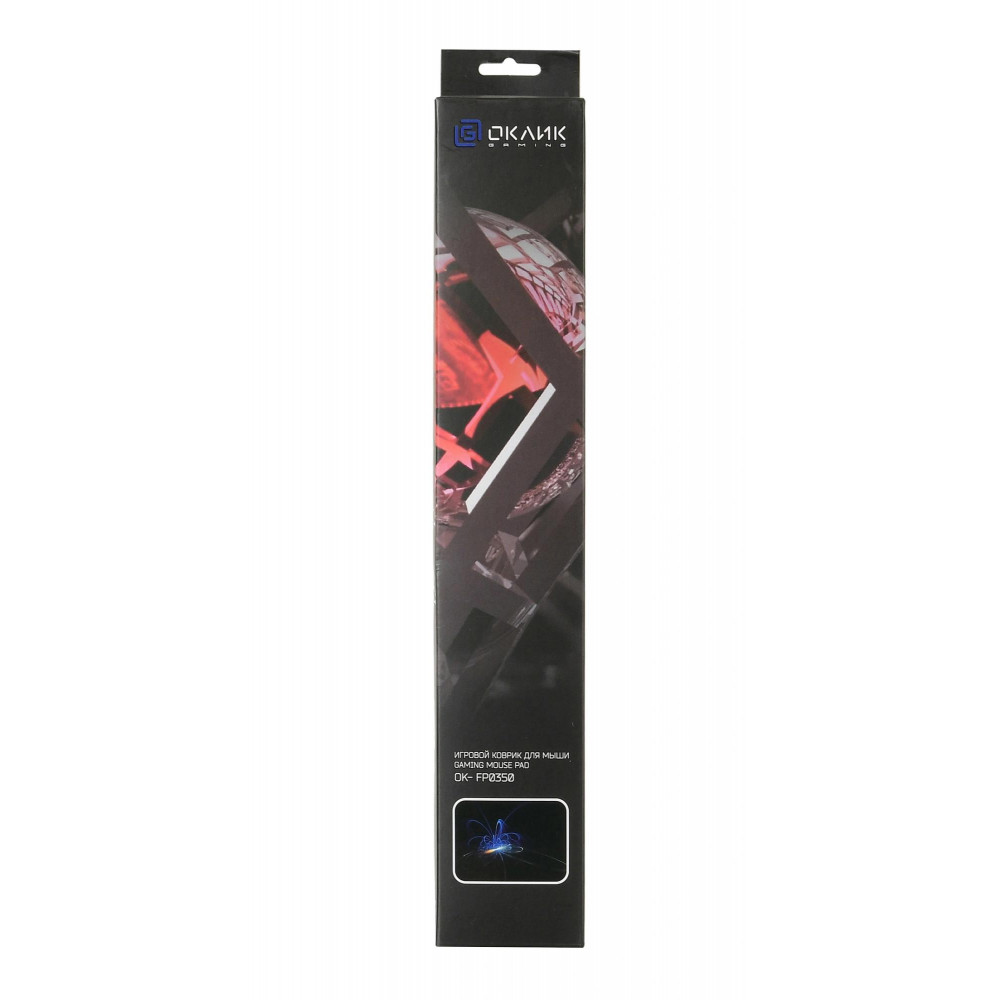 Коврик для мыши Oklick OK-FP0350 Средний черный 350x280x2мм Oklick OK-FP0350
