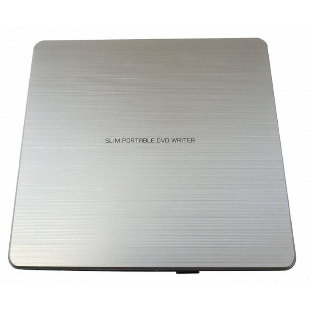 Оптический привод LG Оптич. накопитель ext. DVD RW  HLDS  GP60NS60 Silver  Slim, USB 2.0, Retail
