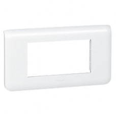 Рамка 4мод. Mosaic New бел. Leg 078814