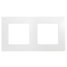 Рамка 2-м Etika бел. Leg 672502