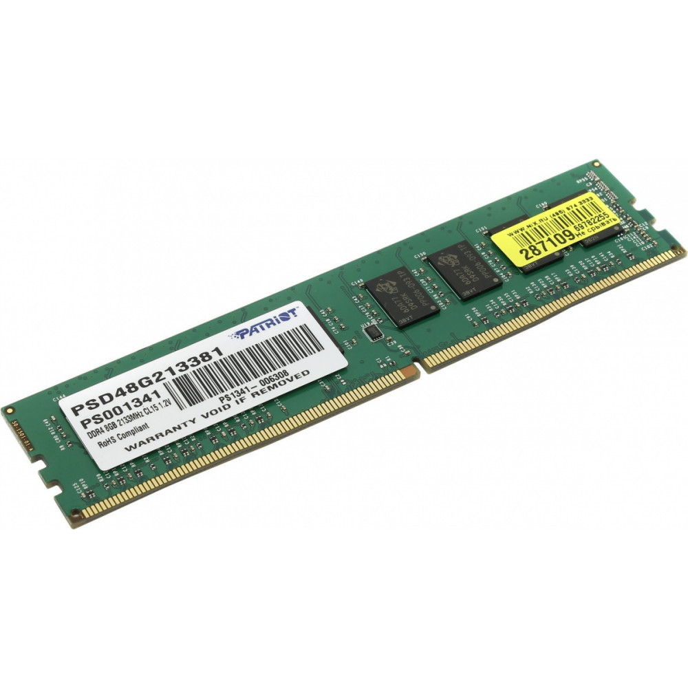 Оперативная память Patriot Memory PSD48G213381 8 ГБ (1x8 ГБ) DDR4 2133 МГц
