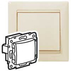 Механизм переключателя 1-кл. СП Valena проходн. на 2 напр. сл. кость Leg 774306